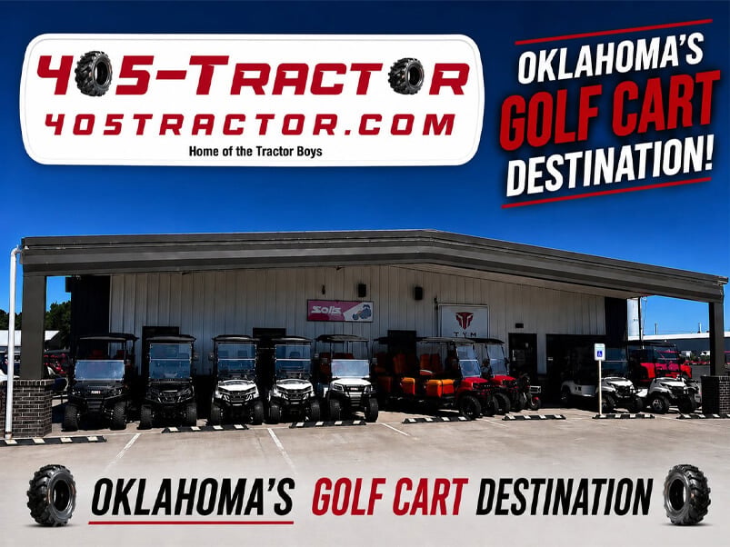 405 Tractor Oklahoma Golf Cart Destinations